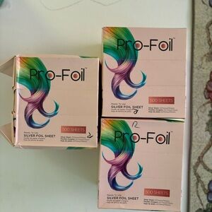 Just Home Pop Up Hair Highlighting Foils | Pre – Cut Aluminium Sheets